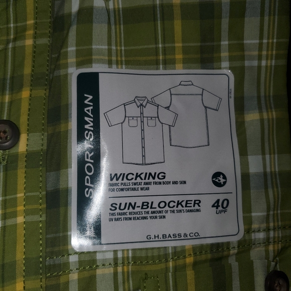 G.H. Bass & co button up sportsman shirt - Picture 2 of 4